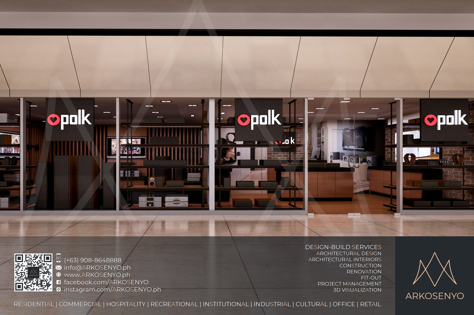 Commercial Arch’l. I.D.-Build – Polk Audio